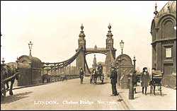 Chelsea Bridge c1910