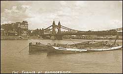 The Thames at Hammersmith c1910