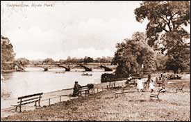 Hyde Park Serpentine 1907