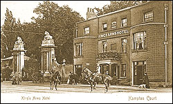 Hampton Court, Kings Arms Hotel c1910