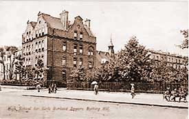 High School for Girls Norland Square c 1910