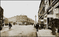 Pembridge Road and Kensington Park Road c1910