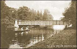 The New Bridge, Regents Park c1910