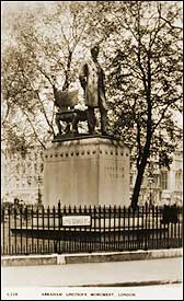 Little George Street SW1.  Abraham Lincoln's Monument 1933