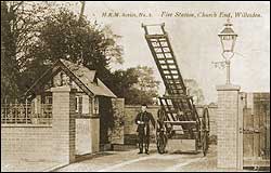 Fire Station, Church End, Willesden 1907