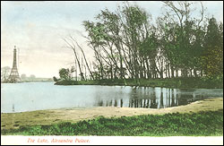 Alexandra Palace Lake, 1909