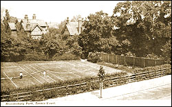 Brondesbury Park Tennis Court 1905