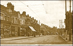 Cricklewood Lane looking west 1922