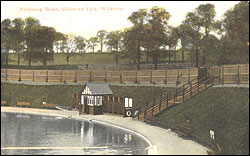 Swimming Baths, Gladstone Park, Dollis Hill 1906