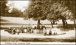 Paddling Pond, Gladstone Park, Dollis Hill 1906