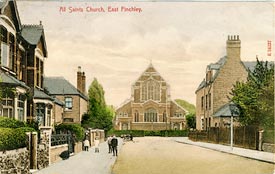 All Saints Church, Leicester Road, Finchley 1907