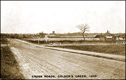 Golders Green Crossroads 1905