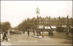 Golders Green Crossroads 1923