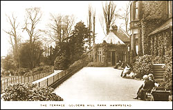 The Terrace, Golders Hill Park c1910