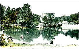 Vale of Health Pond Hampstead Heath 1911