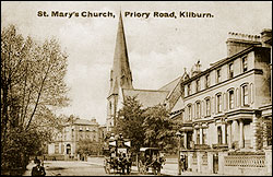 St.Marys Church, Priory Road, Kilburn 1901