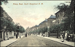 Priory Road, Kilburn 1906