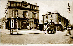 Queens Arms pub, High Road Kilburn 1909