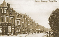 Central Exchange, Chamberlayne Road, Kensal Rise 1909