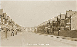 Crediton Road, Queens Park, 1907
