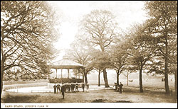 Band Stand, Queens Park 1904