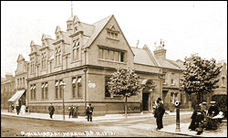 Queens Park Library and Harrow Road c19