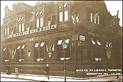 Queens Park Library Coronation 1911