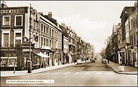 High Street St. Johns Wood 1950