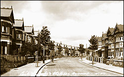 Park Crescent and Melrose Avenue, Willesden, c1910