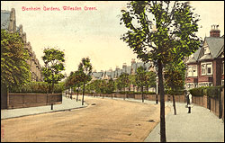 Blenheim Gardens, Willesden 1907