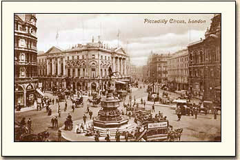 Piccadilly Circus old picture