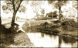 River Brent, Alperton c1910