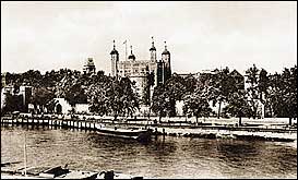 The Tower of London from Tower Bridge