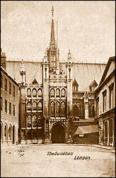 The Guildhall, City of London c1910