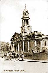 Marylebone Road, Marylebone Parish Church 1908