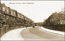 Aberdare Gardens South Hampstead 1906