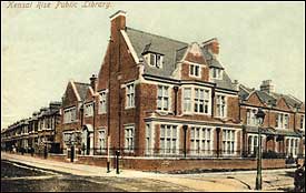 Kensal Rise Public Library, corner of Bathurst Gardens and College Road