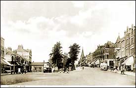 Kensal Rise Central Exchange and Chamberlayne Rd 1935