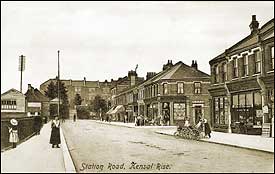 Kensal Rise, Station Road c 1910