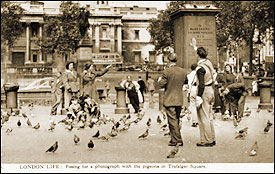 Trafalgar Square 1940s