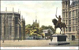 Poets Corner and St.Margarets Church 1909