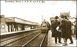 Brondesbury Station c1910