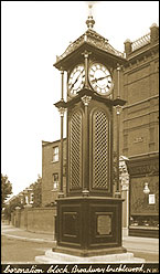 Cricklewood Broadway Coronation Clock 1912