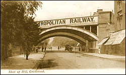 Shoot Up Hill, Cricklewood c1910