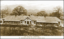 St.Andrews Hospital, Dollis Hill, the Pavilion Exterior, Dollis Hill c1910