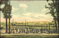 Playground Gladstone Park, Dollis Hill c1910