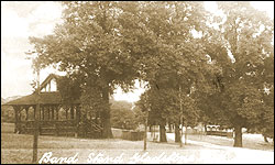 Bandstand, Gladstone Park, Dollis Hill c1910