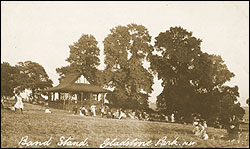 Bandstand, Gladstone Park, Dollis Hill c1910