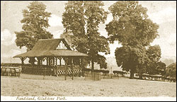 Bandstand, Gladstone Park, Dollis Hill c1910