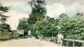 Moat and East End Road, Finchley 1906